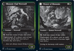 Weaver of Blossoms // Blossom-Clad Werewolf - Foil