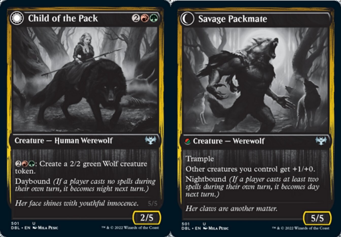 Child of the Pack // Savage Packmate - Foil