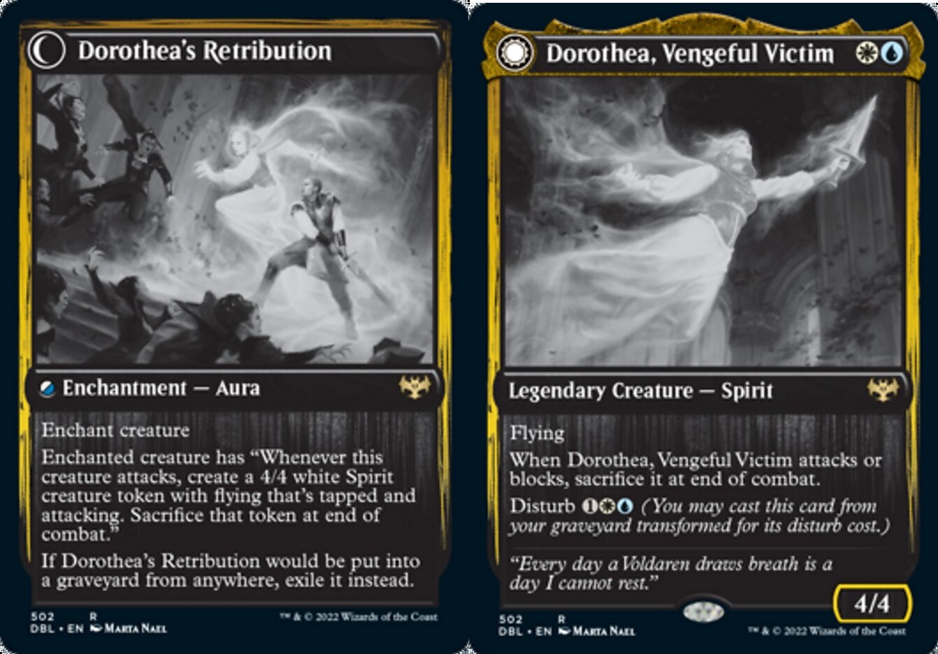 Dorothea, Vengeful Victim // Dorotheas Retribution