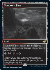 Sundown Pass - Foil