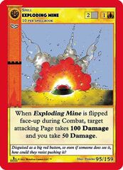 Exploding Mine 95/159 - 1st Edition