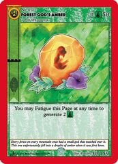 Forest God's Amber 30/159 - 1st Edition