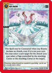 Icy Path 103/159 - 1st Edition