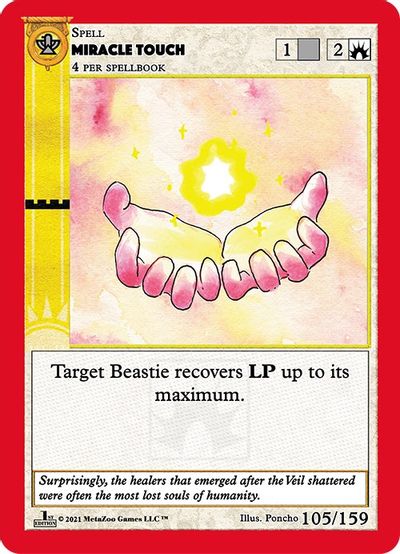 Miracle Touch 105/159 - 1st Edition