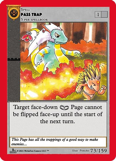 Pass Trap 73/159 - 1st Edition