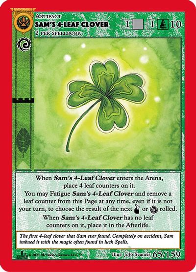 Sams 4-Leaf Clover 65/159 - 1st Edition