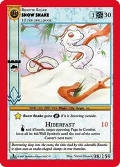 Snow Snake 98/159 - 1st Edition