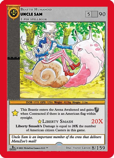 Uncle Sam 8/159 - 1st Edition