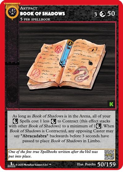 Book Of Shadows 50/159