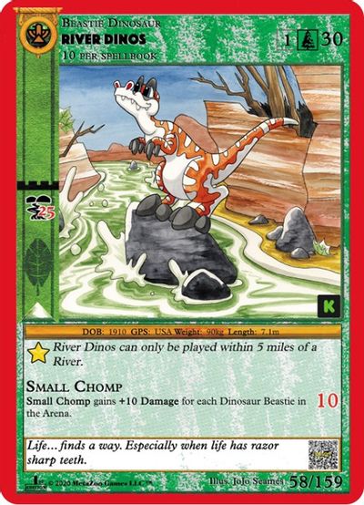 River Dinos 58/159