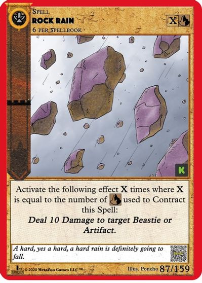 Rock Rain 87/159
