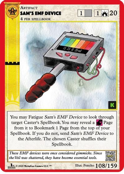 Sams EMF Device 108/159