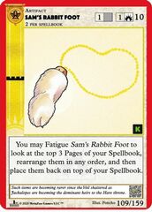 Sam's Rabbit Foot 109/159