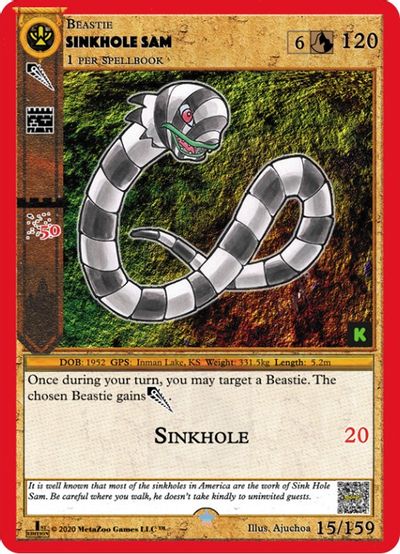 Sinkhole Sam 15/159