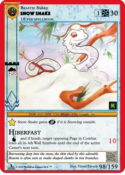Snow Snake 98/159