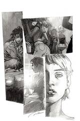 Guillem March Laura #1 Cvr G 40 Copy Parel B&W Incv (STL205703)