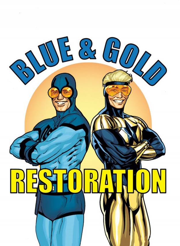 Df Blue & Gold #4 Jurgens Sgn (STL207199)