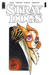 Df Stray Dogs #1 5Th Ptg Blank Var Haeser Sgn (STL207221)