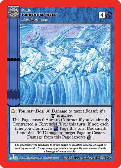 Torrential River 128/163 - 1st Edition