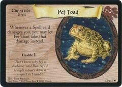 Pet Toad - 61/116 - Uncommon