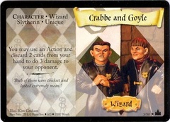 Crabbe and Goyle?  - 3/80 - Foil - Rare