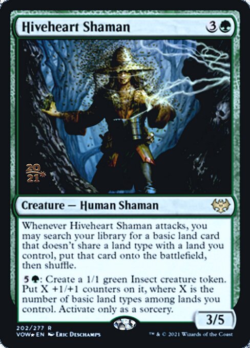 Hiveheart Shaman - VOW Prerelease - Foil