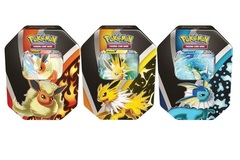 Eevee Evolutions Tin (Set of 3)