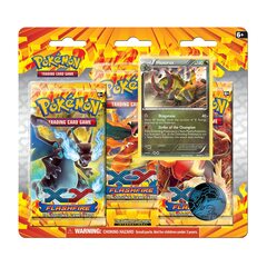 XY - Flashfire - 3 Pack Blister - Haxorus