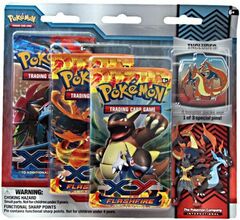XY - Flashfire - Collector Pin 3 Pack Blister - Mega Charizard X