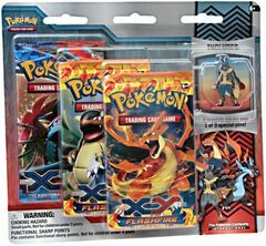 XY - Flashfire - Collector Pin 3 Pack Blister - Mega Lucario