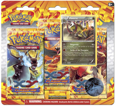 XY - Flashfire - 3 Pack Blister - Machamp