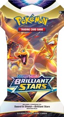 [DEPRECATED] Sword & Shield - Brilliant Stars Sleeved Booster Pack - Charizard VSTAR