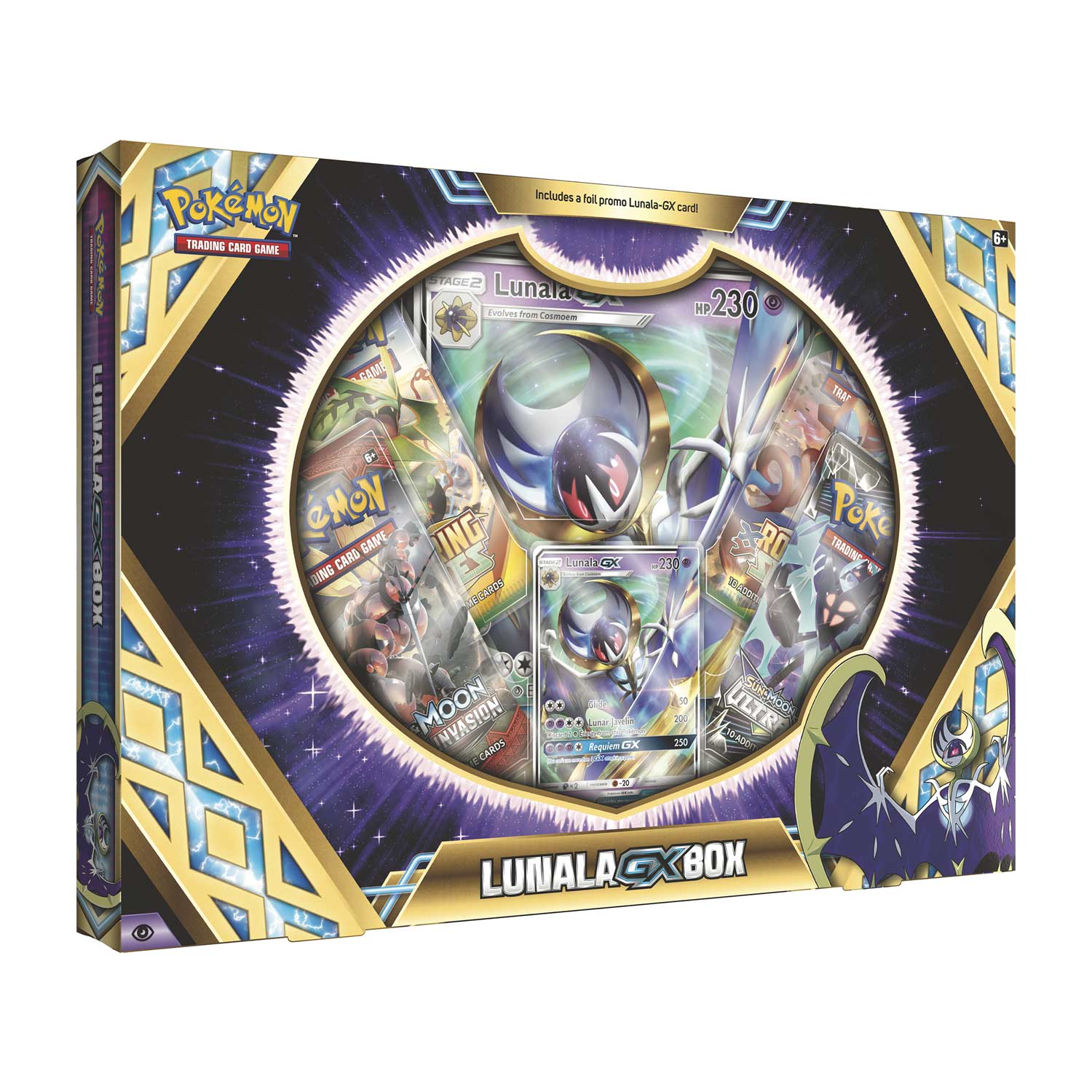 Sun & Moon - Celestial Storm - Lunala GX Box