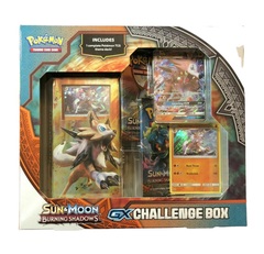 Sun & Moon - Burning Shadows - Lycanroc GX Challenge Box