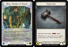 Briar, Warden of Thorns // Titan's Fist - Unlimited Edition