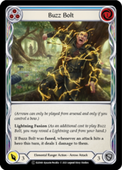 Buzz Bolt (Blue) - Rainbow Foil - Unlimited Edition