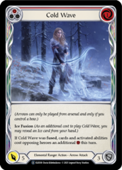 Cold Wave (Red) - Rainbow Foil - Unlimited Edition