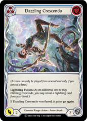 Dazzling Crescendo (Blue) - Rainbow Foil - Unlimited Edition