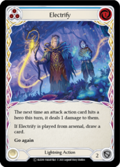 Electrify (Blue) - Rainbow Foil - Unlimited Edition