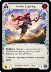 Entwine Lightning (Red) - Rainbow Foil - Unlimited Edition