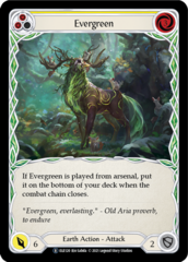 Evergreen (Yellow) - Rainbow Foil - Unlimited Edition