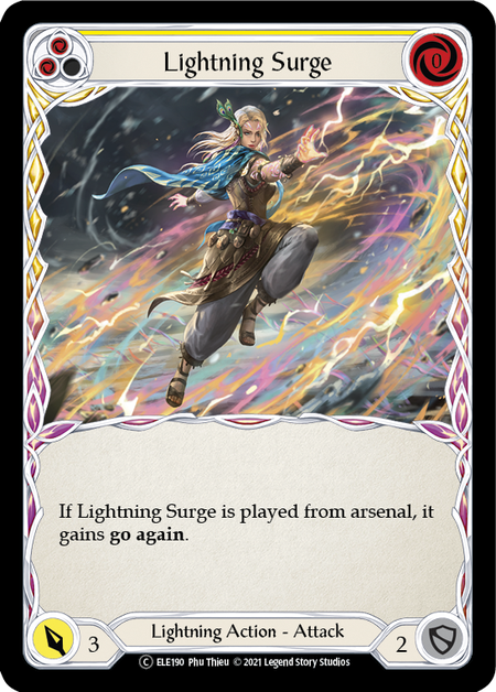 Heavens Claws (Yellow) - Rainbow Foil - Unlimited Edition