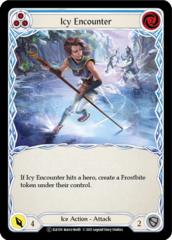 Icy Encounter (Blue) - Rainbow Foil - Unlimited Edition