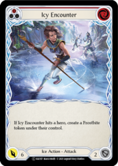 Icy Encounter (Red) - Rainbow Foil - Unlimited Edition