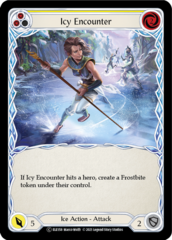 Icy Encounter (Yellow) - Rainbow Foil - Unlimited Edition