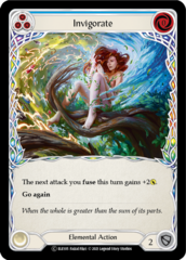 Invigorate (Blue) - Rainbow Foil - Unlimited Edition