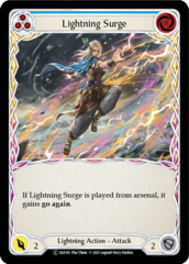 Lightning Surge (Blue) - Rainbow Foil - Unlimited Edition