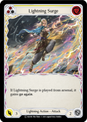 Lightning Surge (Yellow) - Rainbow Foil - Unlimited Edition