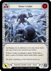 Snow Under (Blue) - Rainbow Foil - Unlimited Edition