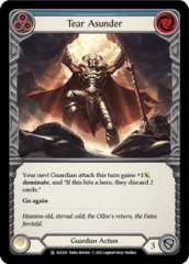 Tear Asunder - Rainbow Foil - Unlimited Edition